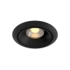 Oczko sufitowe ledowe Yin DL031-2-L8B LED 9W 3000K czarne