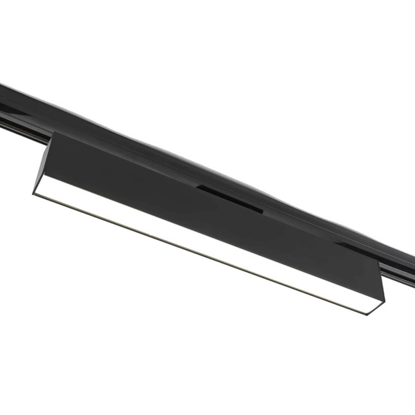 Lampa sufitowa MOON LP-559/4 R-1F BK Light Prestige LED 12W 4000K prostokątna oprawa do 1-fazowego systemu szynowego czarna