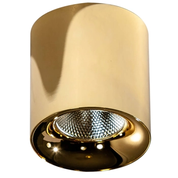 Nowoczesna lampa sufitowa Mane AZ4323 LED 10W okrągły plafon złoty