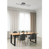 Przysufitowe listwy czarne NORVE DL132-62473 plafon LED 5W 3000K