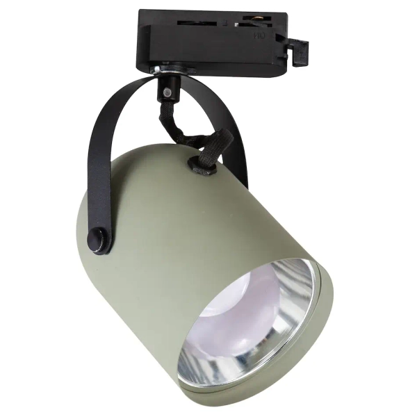 Lampa sufitowa szynowa 3-fazowa Quber Track ML2272 do biura zielony