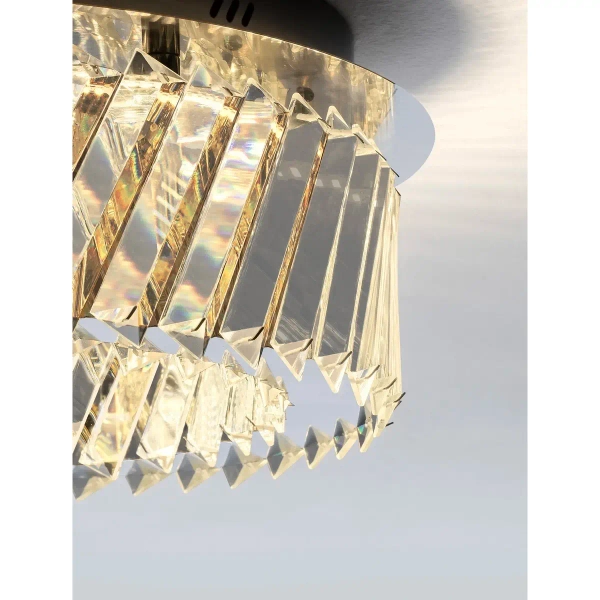 Kryształowa lampa sufitowa CANLIRA LE45159 LED 34W 3000K przezroczysta