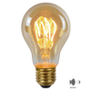Klasyczna żarówka LED 49042/04/62 Lucide E27 4W 2200K 230lm bursztynowa
