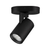 Sufitowa lampa do sypialni LUNBIRA LE45658 z regulacją tuba czarna