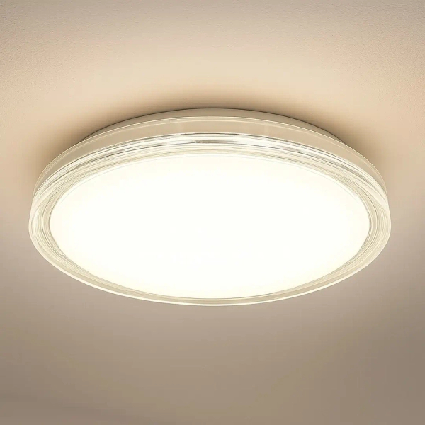 Okrągły plafon do jadalni Lago ML1841 LED 36W 4000K biały