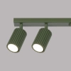 Lampa sufitowa na listwie KARBON  SL.1623 tubki regulowane oliwkowe