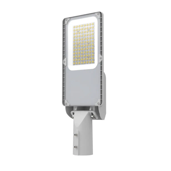 Latarnia uliczna nad chodnik LUM60NW+SO4M+FA1M LED 60W 4500K IP66 szary