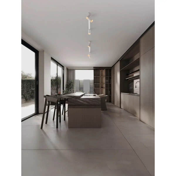 Regulowana lampa sufitowa FALORIA LE45650 do salonu tubki białe