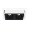 Podtynkowa lampa z zasilaczem i modułem LED Modular H180.02 + HM180 2L + HT180 6W ON/OFF Maxlight LED 6W 3000K czarna biała