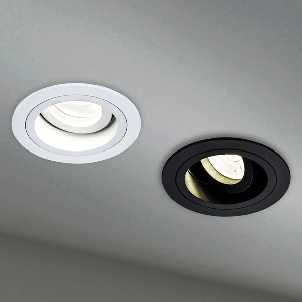 Lampa do zabudowy Share DL053-01WMG Maytoni wpust biała złota