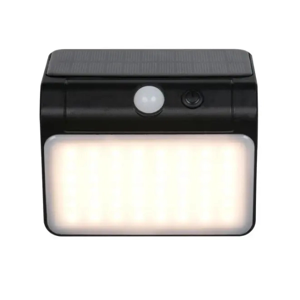 Elewacyjny kinkiet z czujnikiem OLINDA R23156102 LED 2,5W 4000K IP44 czarny