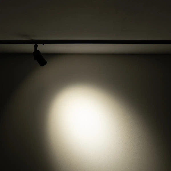 1-obwodowa lampa sufitowa 11715 LED 7W 3000K czarny