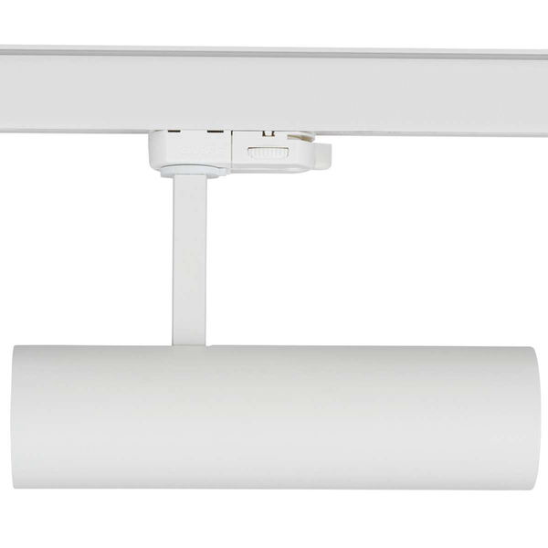 Regulowana LAMPA sufitowa MILO 8765 Nowodvorski okrągła OPRAWA metalowa LED 15W 4000K do systemu szynowego 3 - fazowego biała
