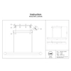 Zawieszana lampa Motion MOD276PL-L40W3K LED 40W 3000K do jadalni biała