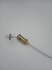 Podwieszana lampa glamour Arctic SMP0099 gold Step LED 104W 3000K kryształ złota