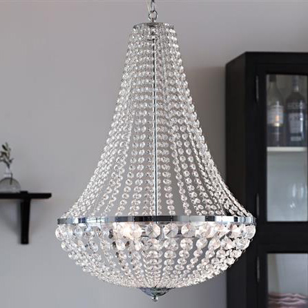 Jadalniany żyrandol Granso 105317 lampa wisząca nad stół chrom