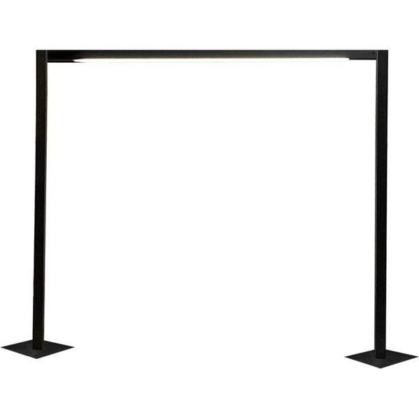 Stojąca lampa ogrodowa TAKETA 9937 IP44 bramka antracyt