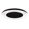 Okrągła lampa sufitowa CAPINOTA LE44802 LED 38W 2700-4000K czarny biały