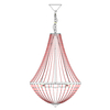 Glamour żyrandol wiszący Granso 107028 lampa nad łóżko czarna