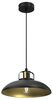 Lampa wisząca Felix MLP8906 Milagro metalowa okrągła czarna złota