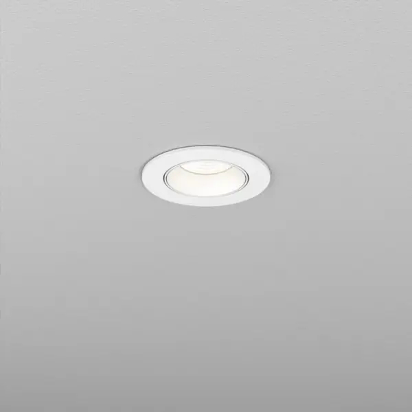 Sufitowa lampa wpuszczana biała okrągła PUTT LED 4,5W 3000K barwa ciepła 38013-M930-WW-00-13