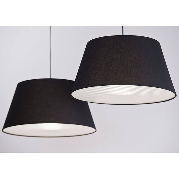 2-punktowa lampa wisząca Natalia AZ1923+2xAZ2590 nad łóżko chrom czarna