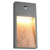 Lampa ścienna Salmon 246969135 LED 13W 3000K IP44 z czujnikiem drewniana