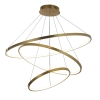 Wisząca lampa ringi LEA 330031 LED 60W 4000K pierścienie złote