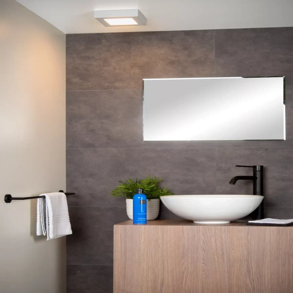 Lampa przysufitowa BRICE-LED 28117/17/31 LED 15W 3000K IP44 kwadrat biały