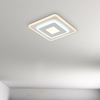 Biały plafon Taneli 6960 kwadratowa lampa LED 12W 3000K-6000K do biura