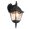 Metalowa lampa ścienna Livenza 205767132 IP44 latarnia czarny