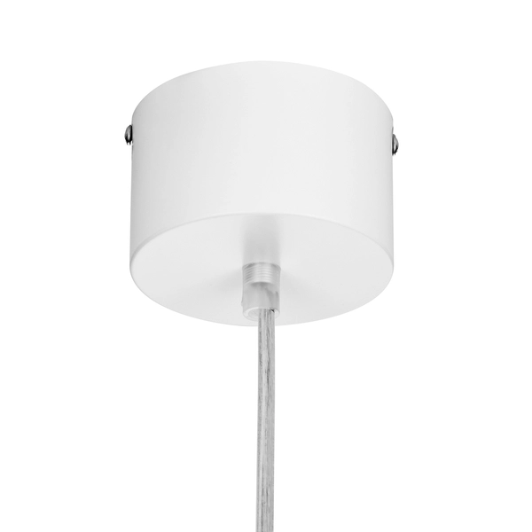 Lampa wisząca Diverso ST-10055P white Step kopuła nad stół biała