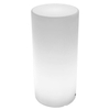 Ogrodowa lampa kolumna Tube ES-DC030 LED 5W RGBW tuba IP65 biała