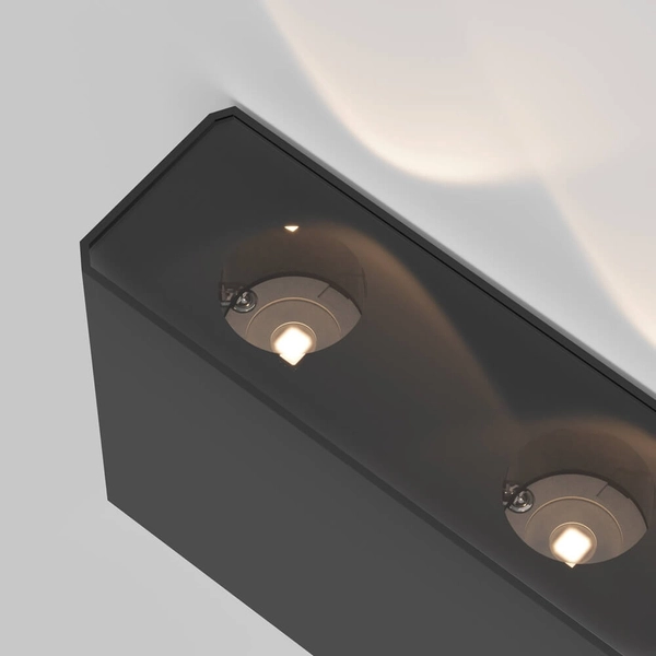 Kinkiet ścienny Show O433WL-L4GF3K IP54 LED 4W 3000K góra-dół grafitowy