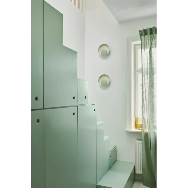 Ścienna lampa okrągła Marsi 2312351023 LED 7W 3000K zielony