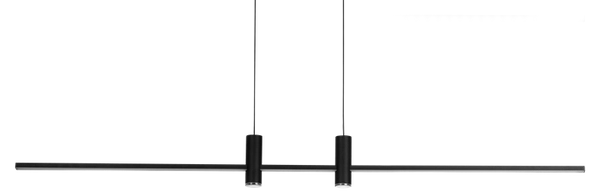 Wisząca lampa ledowa Gerardo AZ5447 24W 3000-6000K pilot czarna