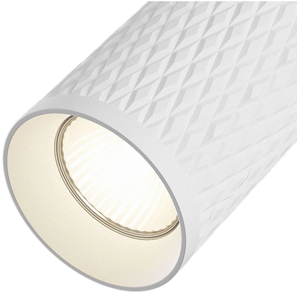 Regulowana lampka sufitowa Focus Design C034CL-01W Maytoni reflektor biały