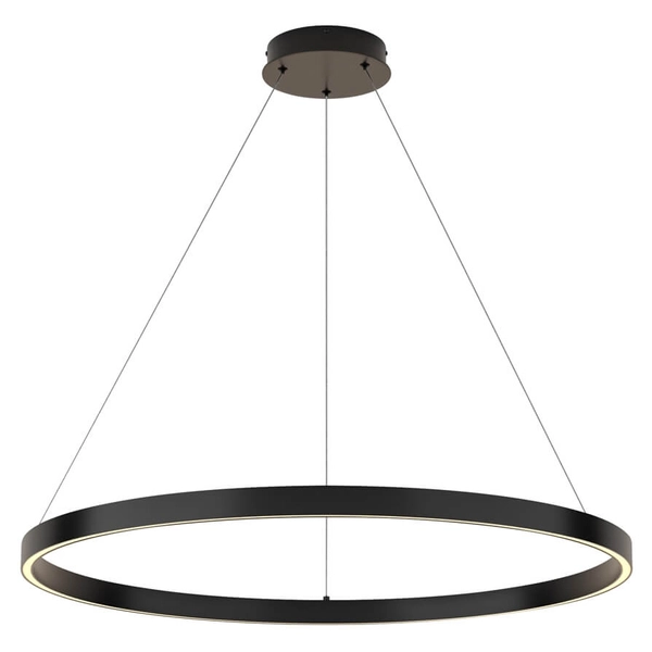 Lampa wisząca Rim MOD058PL-L42B3K loft pierścień czarny