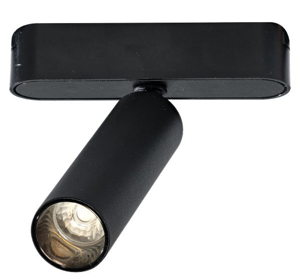 Lampa do systemu szynowego sufitowa reflektor Niko AZ5286 7W 1-faz czarna 