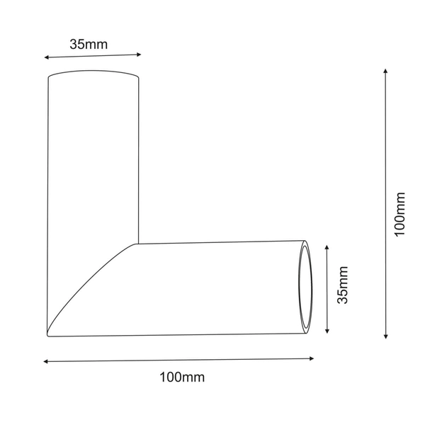 System modułowy arnożnik Mafra 5108 Shilo rurkowy czarny