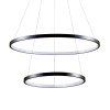 Salonowa lampa wisząca LEA 329172 LED 40W 4000K ringi czarne