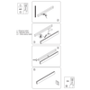 Ścienny kinkiet Bodo LP-789/1W 90 BK LED 12W 3000-6000K IP54 czarny
