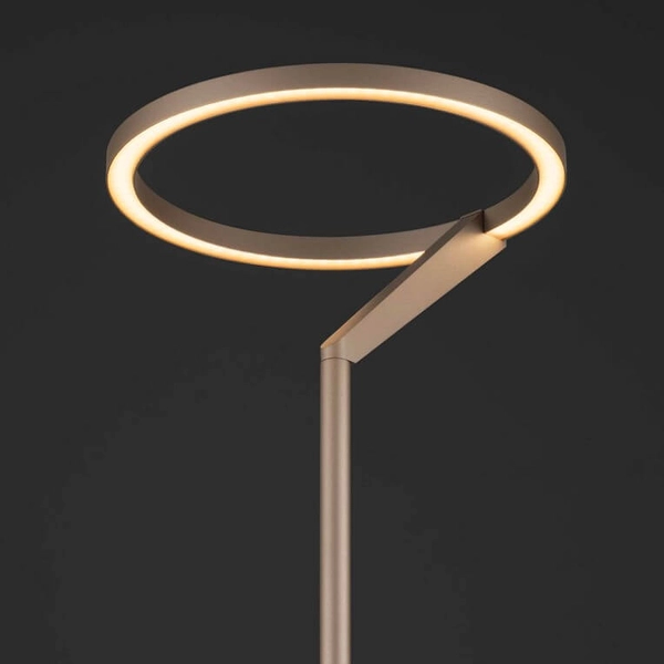 Lampka nocna ring ZUDANEZ LE44774 LED 16W 3000K pierścień złota