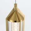 Lampa wisząca tuba szklana Espada QN-ESPADA-1P-BG LED 18W 3000K złoty