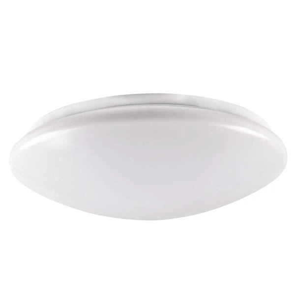 Minimalistyczny plafon BONIFACY 326867 do salonu okrągły biały