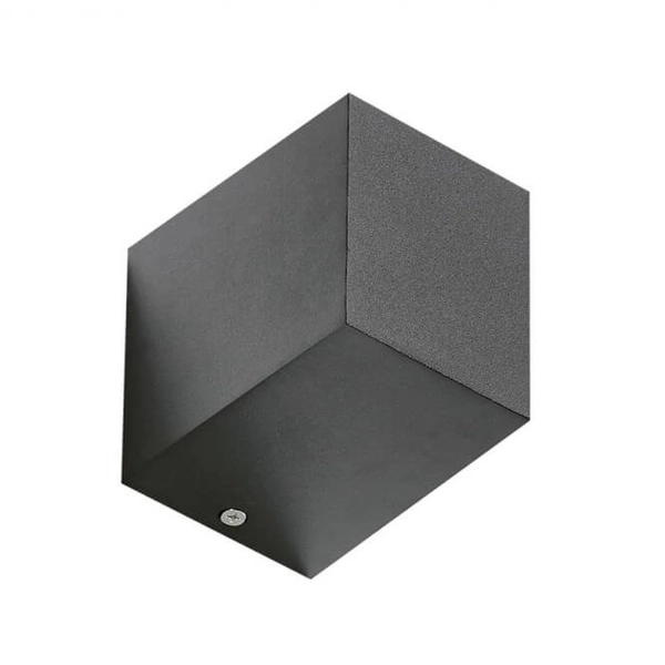 Zewnętrzna lampa nasufitowa Rimini AZ4311 IP54 cube szara