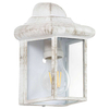 Zewnętrzna LAMPA ścienna NORVICH 8753 Rabalux ogrodowa OPRAWA elewacyjny kinkiet outdoor IP43 antyczny biały przezroczysty
