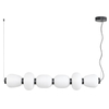 Lampa wisząca BRILLA ST-CP241210-6L BLACK WHITE LED 69W 3000K czarny biały