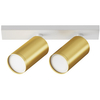 Regulowana lampa sufitowa Focus S C051CL-U-2WMG Maytoni biała złota