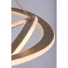 Podwójny ring wisząca lampa Kallira 72282 LED 72W 3000K złoty